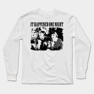 it happened one night // movie retro Long Sleeve T-Shirt